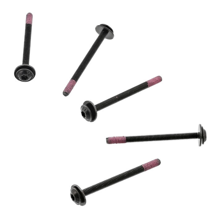 Aeg ensemble vis poignée de porte 4055183752 pour four - cuisinière aeg bce451010m 94418771800