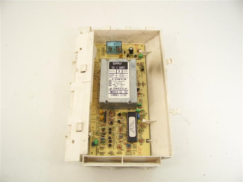 Thomson carte électronique de puissance 55x6897 pour lave-linge thomson ac850 ac850d/df