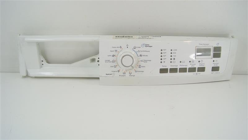 Arthur martin bandeau de commande imprimé 1324007705 pour lave-linge arthur martin awf13480w