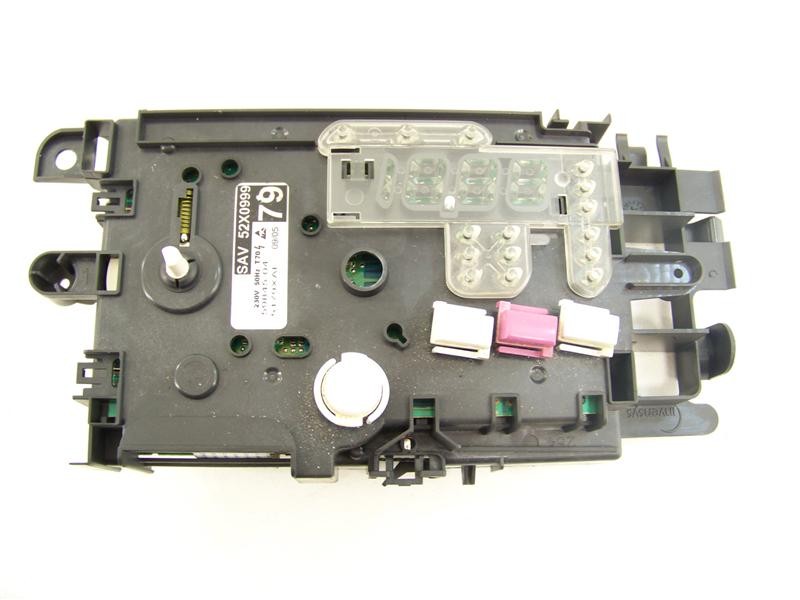 Vedette ensemble carte electronique de commande 52x0999 pour lave-linge vlt4111