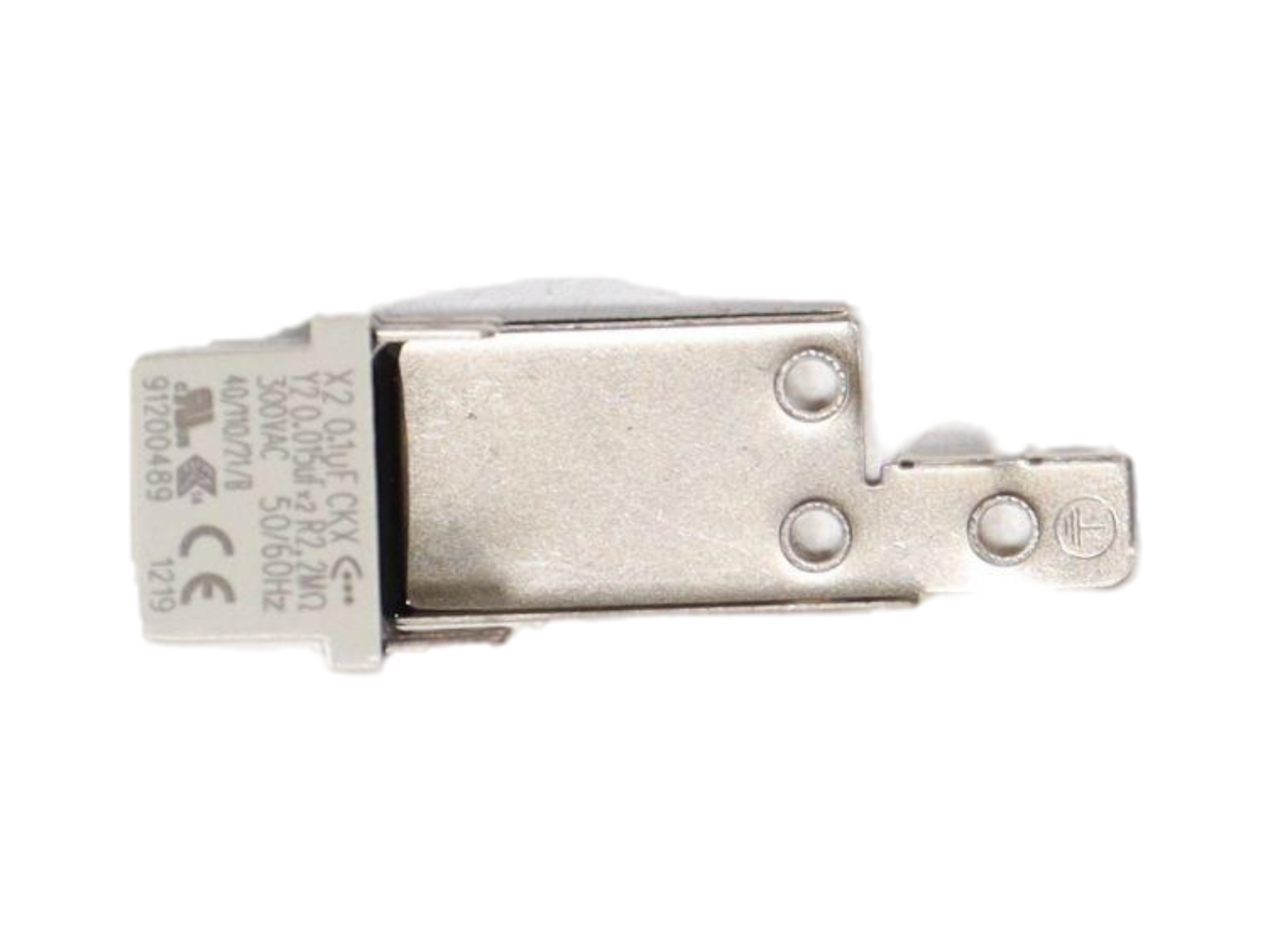 Candy y8104153225-q filtre anti-parasite 0,1uf+2x1500pf+2,2mohm 91200489 pour lave-vaisselle candy gcc6912ppnb47 31100580