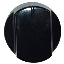 Ariston bouton de brûleur à gaz noire diamond c00111560 pour four - cuisinière ariston td640ebk 0328