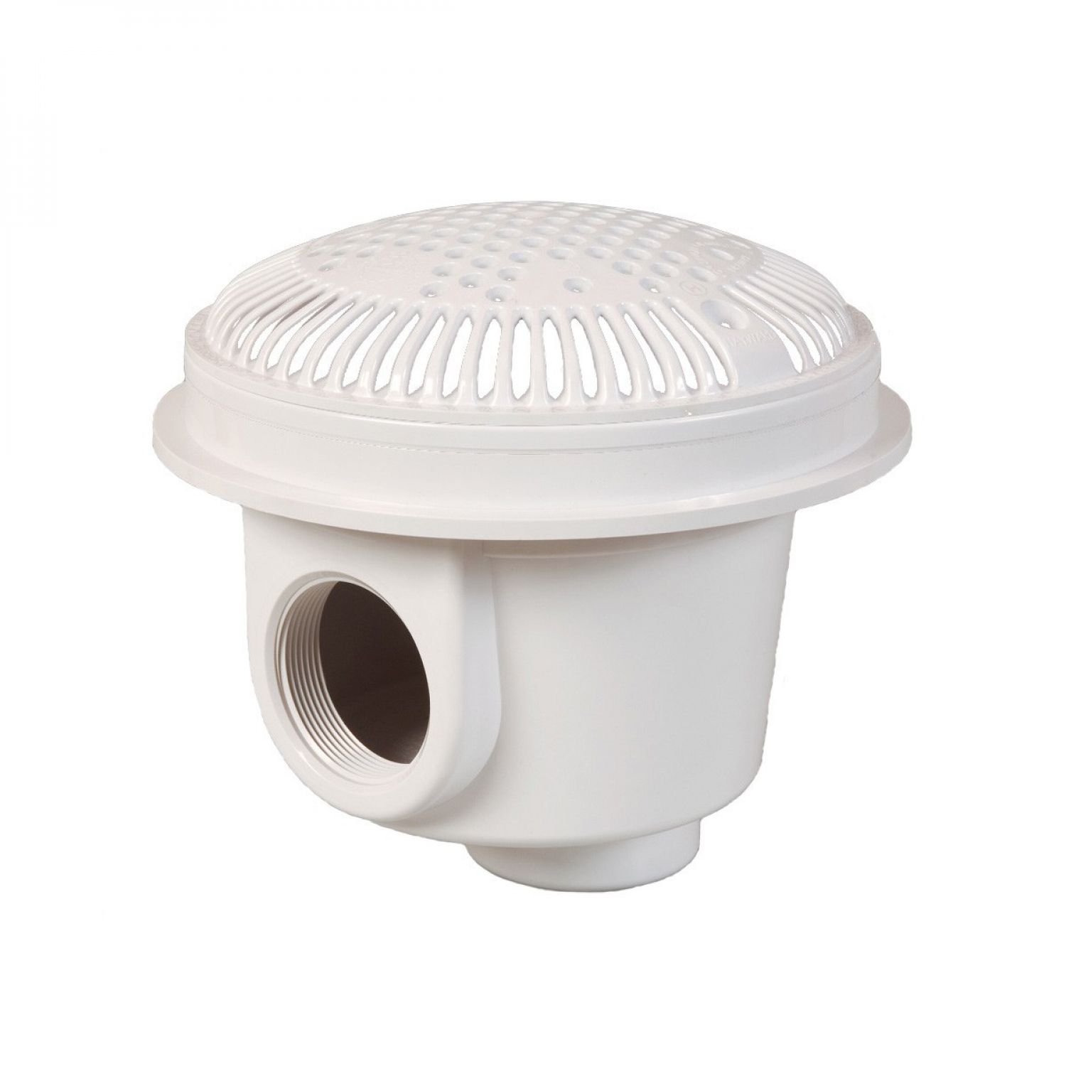 Hayward - bonde de fond anti-vortex - 2 pouces - pour piscine enterrée béton - blanc - wg1054ave