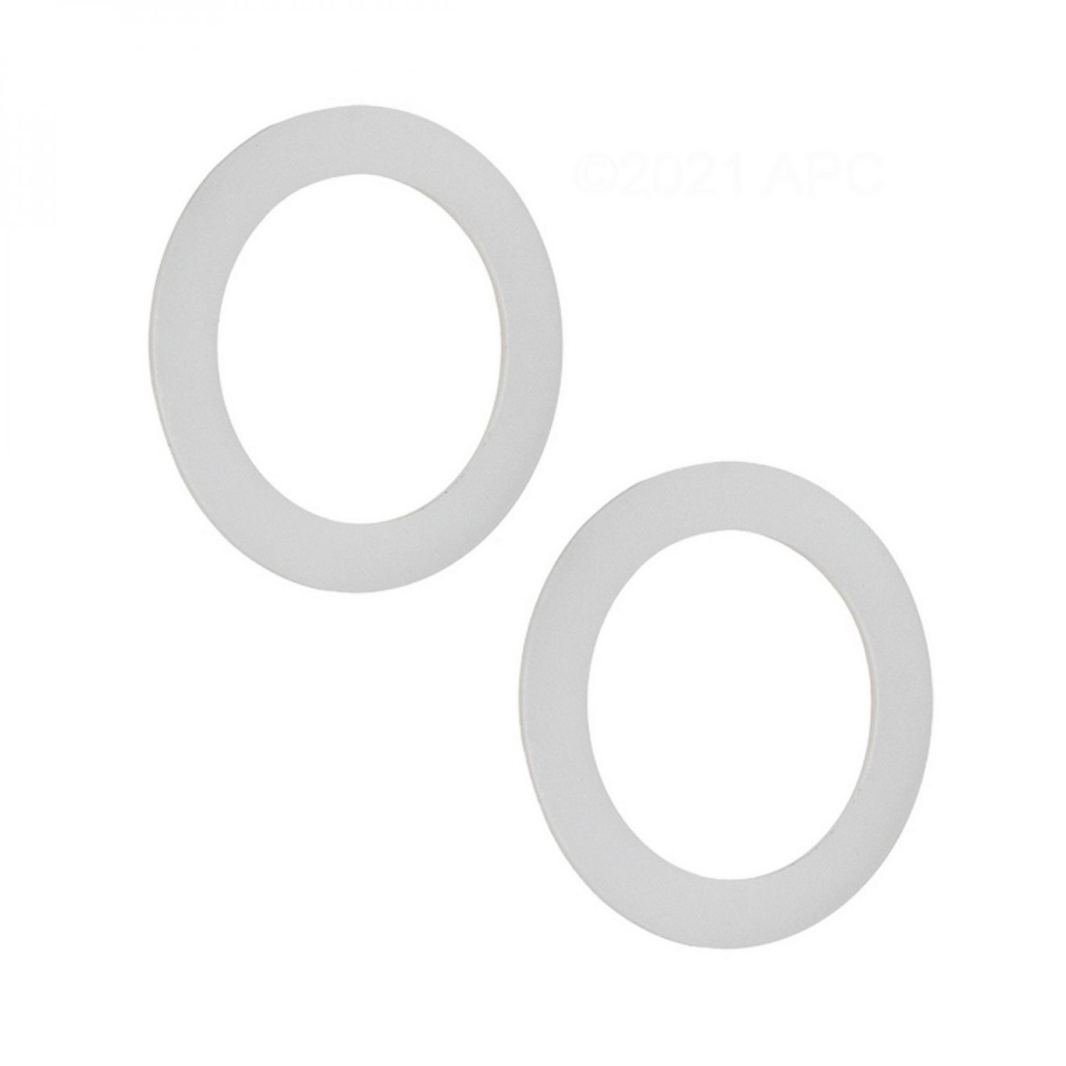 Hayward - lot de 2 rondelles pour vanne multivoies de piscine - blanc - spx0710z62