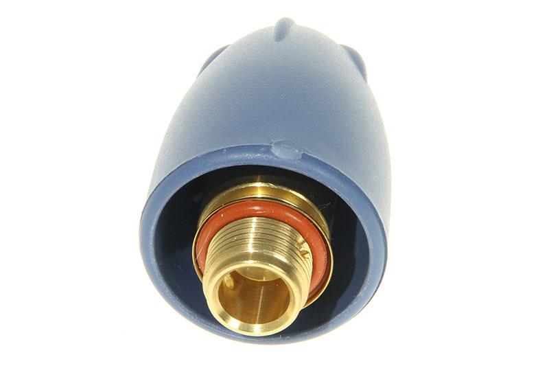 Delonghi bouchon de chaudière male 3/8 55 bar bleu 7328143800 pour centrale vapeur - fer à repasser