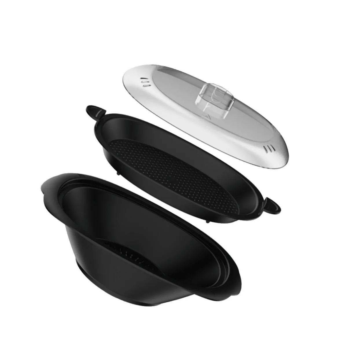 Moulinex panier vapeur clickchef xf38k800 pour robot de cuisine moulinex click & cook