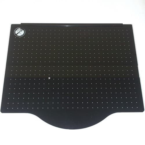 Ariston couvercle en verre table noir c00053199 pour four - cuisinière ariston ehp640txha 4482344000