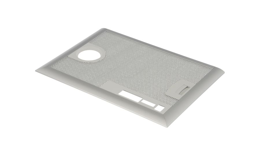 Bosch filtre métallique à graisse 00365480 pour hotte bosch dhl555bl01
