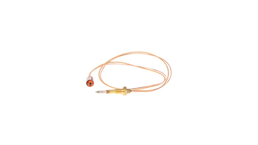 Bosch thermocouple (cablage l550mm - tete seule 45mm ) 00188489 pour four - cuisinière bosch pcl785fgb pcl785fgb/02