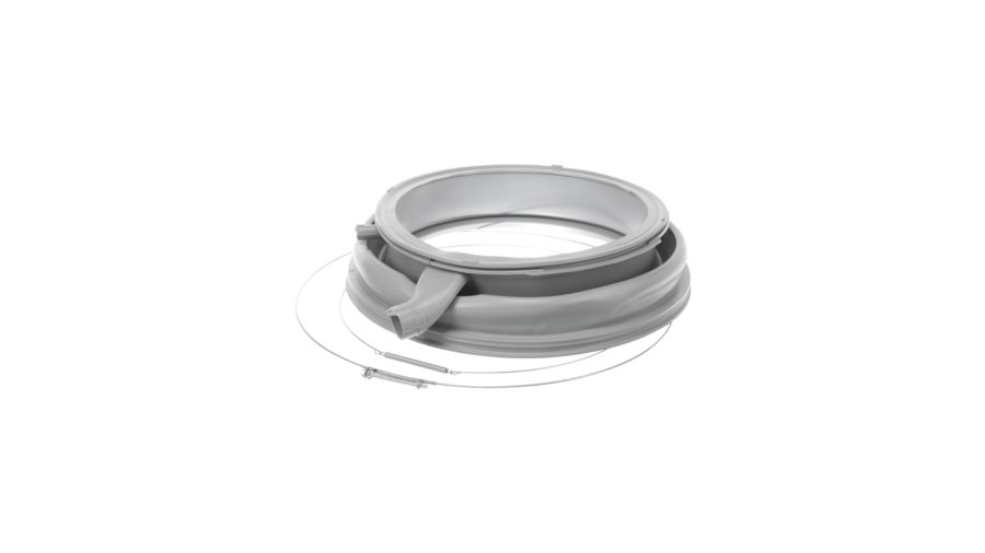 Bosch joint de hublot - manchette 00772663 pour lave-linge bosch wm12t360ff wm12t360ff/05