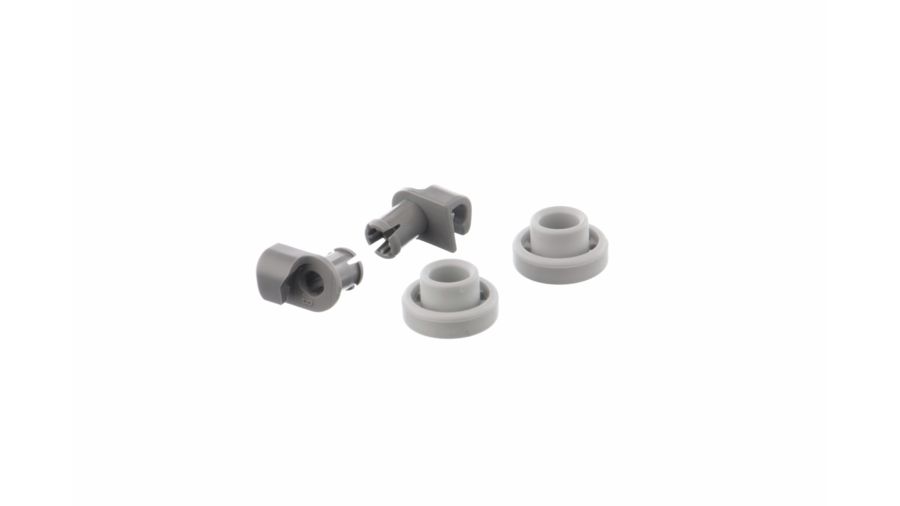 Bosch kit de roues du panier supérieur 00424717 pour lave-vaisselle bosch smi6072 smi6072/17