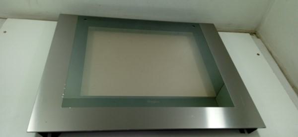 Whirlpool vitre porte de four exterieure assemblÉe 481010490214 pour four - cuisinière whirlpool akz