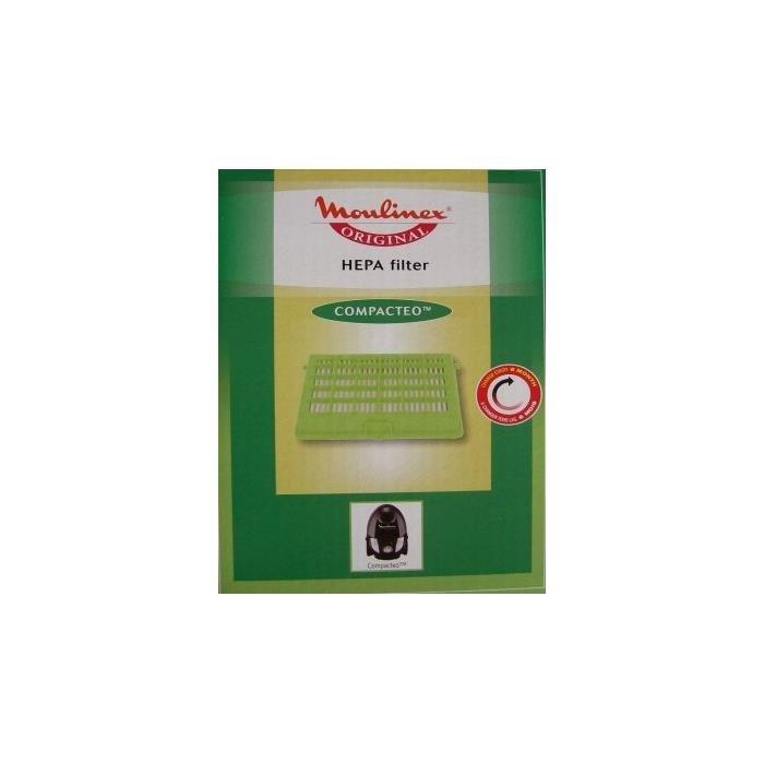 Moulinex filtre hepa mt000701 pour aspirateur moulinex compacteo ergo mo526301/4q0 2210017108