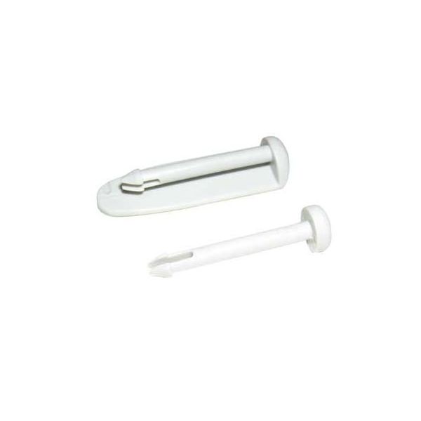 Brandt embout de butée avant de rail supérieur 31x8381 pour lave-vaisselle brandt biosi7an 980t24800