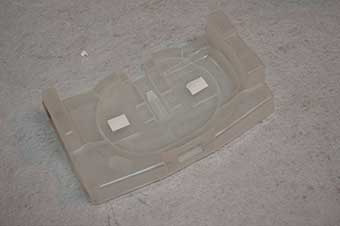 Indesit bac de dégivrage d(215x148x25) c00046376 pour réfrigérateur indesit caa55uk 81777360101