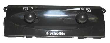 Scholtes boîtier de commande marron + 2 touches c00135473 pour hotte scholtes