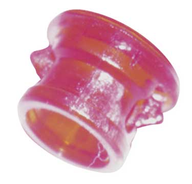 Brandt cabochon rouge d.ext.9mm (d.int d5mm) 74x0130 pour four - cuisinière brandt 910dni