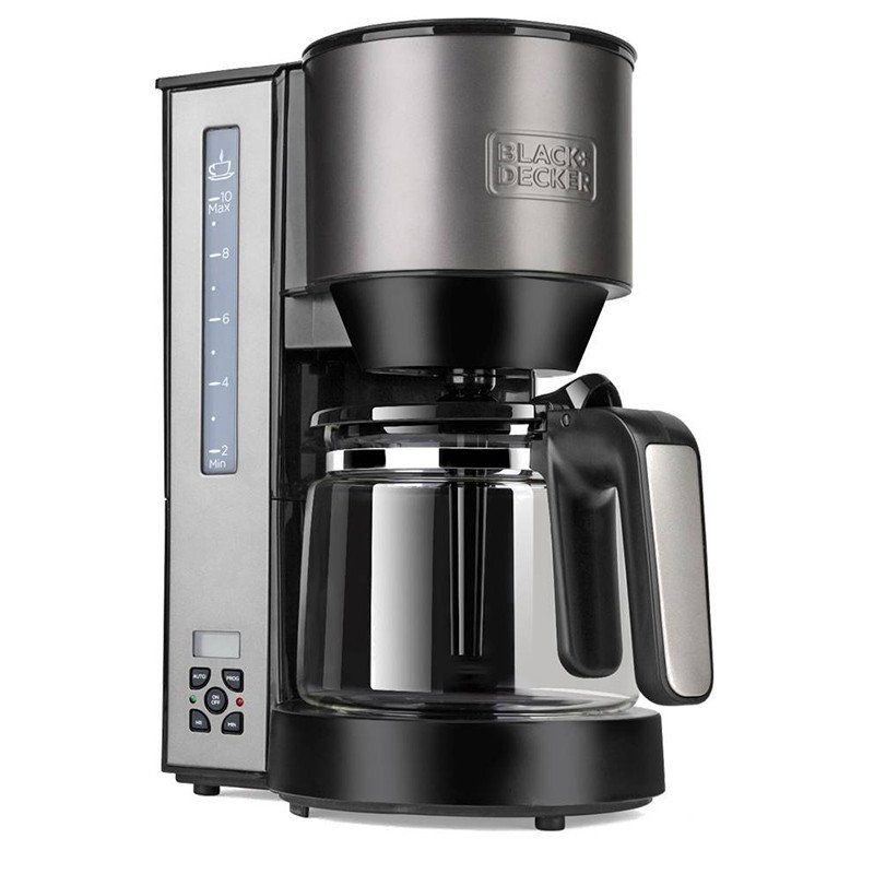 Cafetiere filtre programmable 1000w noir gris bxco1000e noir decker es9200020b es9200020b