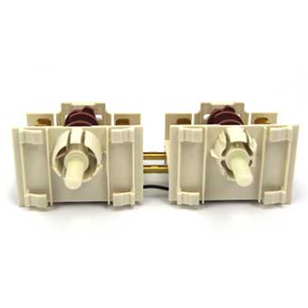 Whirlpool ensemble de commutateur de plaque c00313031 pour four - cuisinière whirlpool akm331/wh 857