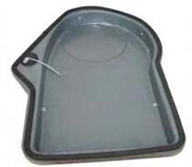 Indesit heizerscouvercle abs pad c00264260 pour sèche-linge indesit idceg45beu 95678120000