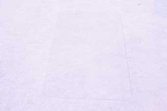 Indesit couvre bac à légumes 499x323x4 (angle 45 c00075587 pour réfrigérateur indesit ca133i 9324830