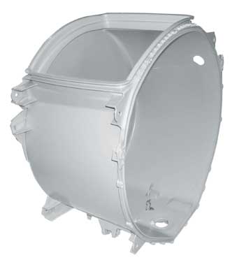 Whirlpool cuve ouverture espace 481241818407 pour lave-linge whirlpool awa8107 856181029275