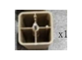 1 pied plastique wofss35k02 pour racine 072WOFSS35K02