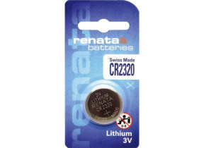 Blister de 1 pile bouton lithium cr2320 3v 150mah X703590
