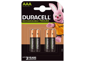 Blister de 4 accus rechargeables 1,2v aaa hr3 750mah 4043916
