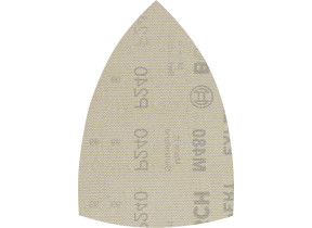 Bosch 10x abrasifs réticulés expert m480 (pour peinture sur bois, bois dur, ø 100x150 mm, grain 240, professional accessoire ponceuse multi) 2608900731