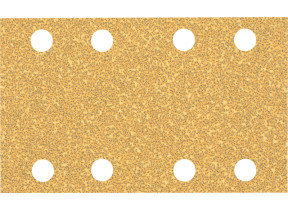 Bosch 10x feuilles abrasives expert c470 à 8 trous (pour peinture sur bois, bois dur, ø 80x133 mm, grain 40, professional accessoire ponceuse excentrique) 2608900877