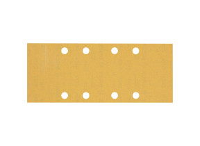 Bosch 10x feuilles abrasives expert c470 à 8 trous (pour peinture sur bois, bois dur, ø 93x230 mm, grain 180, professional accessoire ponceuse excentrique) 2608900837