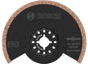 Bosch 10x lame pour outil multifonctions pro multi material acz 85 rt3 (pour mortier, béton cellulaire, ø 85 mm, professional accessoire outil multifonction) 2608669121