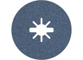 Bosch 1x disque abrasif sur fibres pro steel r574 pour x-lock (pour acier, acier, ø 115 mm, grain 80, professional accessoire petite meuleuse angulaire) 2608619156