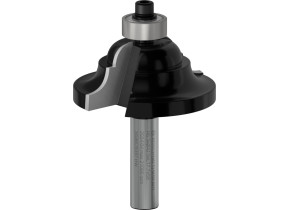 Bosch 1x fraise à gorge et à moulurer pro (pour bois résineux, bois dur, ø 42,9 mm, professional accessoire défonceuse manuelle, fraise à araser) 2608628397