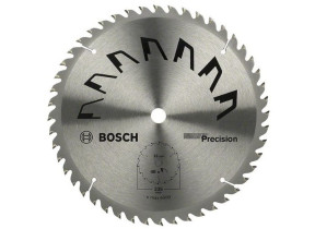 Bosch 1x lame de scie circulaire precison (pour bois, ø 235 x 2.5/1.5 x 16 mm, 48 dents, atb, accessoire scie circulaire) 2609256881