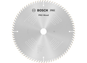 Bosch 1x lame de scie circulaire pro wood pour scies à onglets filaires (pour bois résineux, bois dur, ø mm, professional accessoire scie circulaire à onglets) 2608641769