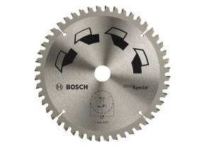 Bosch 1x lame de scie circulaire special (pour bois, métaux non ferreux, plastique, ø 170 x 2.5/1.8 x 20/16 mm, 48 dents, ft, avec 1x bague de réduction 16 mm, accessoire scie circulaire) 2609256888