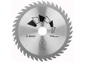 Bosch 1x lame de scie circulaire standard (pour bois, ø 190 x 2.2/1.5 x 20/16 mm, 40 dents, atb, avec 1x bague de réduction 16 mm, accessoire scie circulaire) 2609256819