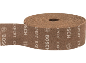 Bosch 1x rouleaux en non-tissé expert n880 (pour tôles en acier, acier inoxydable, largeur 100 mm, longueur 10 m, extra cut a, professional accessoire ponçage manuel) 2608901222