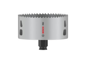 Bosch 1x scie trépan pro multi material power change plus (pour bois résineux, cloison sèche, ø 105 mm, professional accessoire perceuses/visseuses rotatives) 2608594411