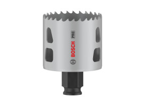 Bosch 1x scie trépan pro multi material power change plus (pour bois résineux, cloison sèche, ø 54 mm, professional accessoire perceuses/visseuses rotatives) 2608594390