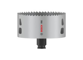 Bosch 1x scie trépan pro multi material power change plus (pour bois résineux, cloison sèche, ø 98 mm, professional accessoire perceuses/visseuses rotatives) 2608594409