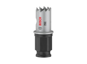 Bosch 1x scie trépan pro sheet metal power change plus (pour tôles en acier inoxydable, tôles en acier, ø 17 mm, professional accessoire perceuses/visseuses rotatives) 2608594438