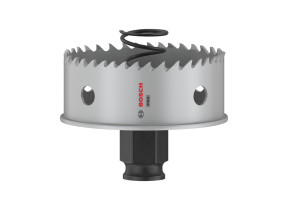 Bosch 1x scie trépan pro sheet metal power change plus (pour tôles en acier inoxydable, tôles en acier, ø 65 mm, professional accessoire perceuses/visseuses rotatives) 2608594460