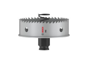 Bosch 1x scie trépan pro sheet metal power change plus (pour tôles en acier inoxydable, tôles en acier, ø 83 mm, professional accessoire perceuses/visseuses rotatives) 2608594467