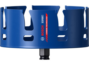 Bosch 1x scies trépans expert construction material (pour bois résineux, panneau aggloméré, ø 159 mm, professional accessoire perceuses/visseuses rotatives) 2608900488