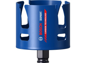 Bosch 1x scies trépans expert construction material (pour bois résineux, panneau aggloméré, ø 76 mm, professional accessoire perceuses/visseuses rotatives) 2608900473