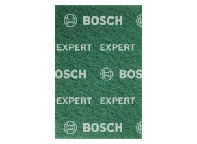 Bosch 1x tampons en non-tissé expert n880 (pour tôles en acier, acier inoxydable, ø 152 x 229 mm, très fin gp, professional accessoire ponçage manuel) 2608901217