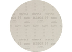 Bosch 25x abrasifs réticulés expert m480 (pour cloison sèche, bois dur, ø 225 mm, grain 240, professional accessoire ponceuse pour cloison sèche) 2608900713